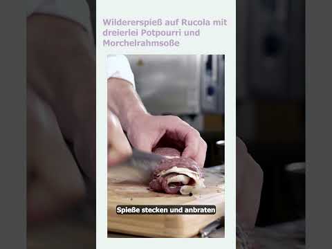 Wildererspieß kochen | Hirsch-Fleisch zubereitet von Koch Johannes