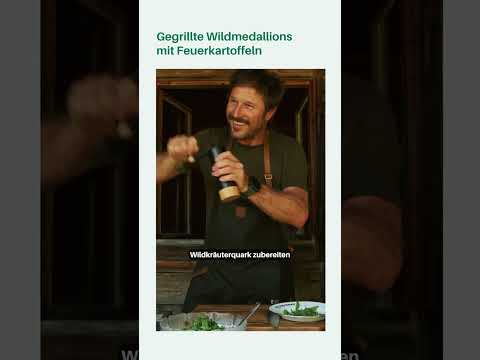 Markus‘ Rezept: Saftiger Hirschrücken + wilde Kräuterbutter = perfekt zum Grillen! #Wildrezepte