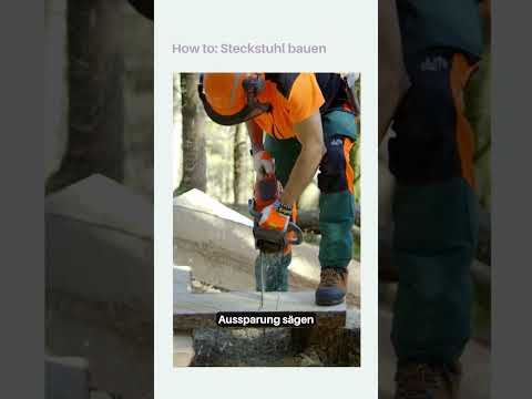 #DIY Steckstuhl aus Holz bauen – So einfach geht’s: #Tutorial | #Anleitung