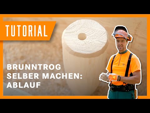 Richard erklärt: Ablauf beim Brunntrog selber machen I Tutorial der Bayerischen Staatsforsten