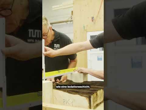 Holzhäuser brennen einfacher?  Holz als Baustoff der Zukunft | Holz im Kopf