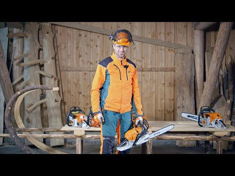 Motorsäge richtig starten I Tutorial der Bayerischen Staatsforsten