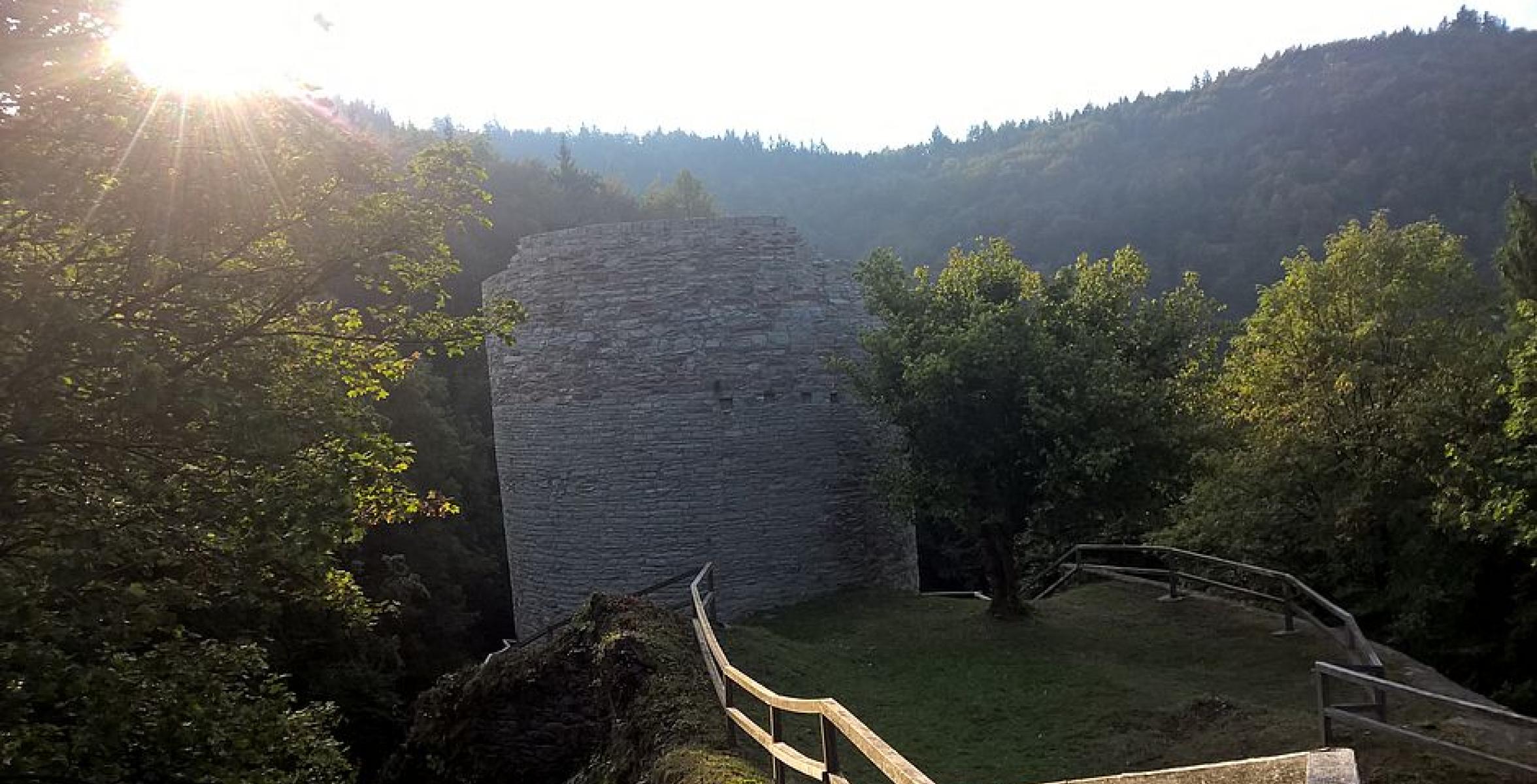 Ruine im Wald