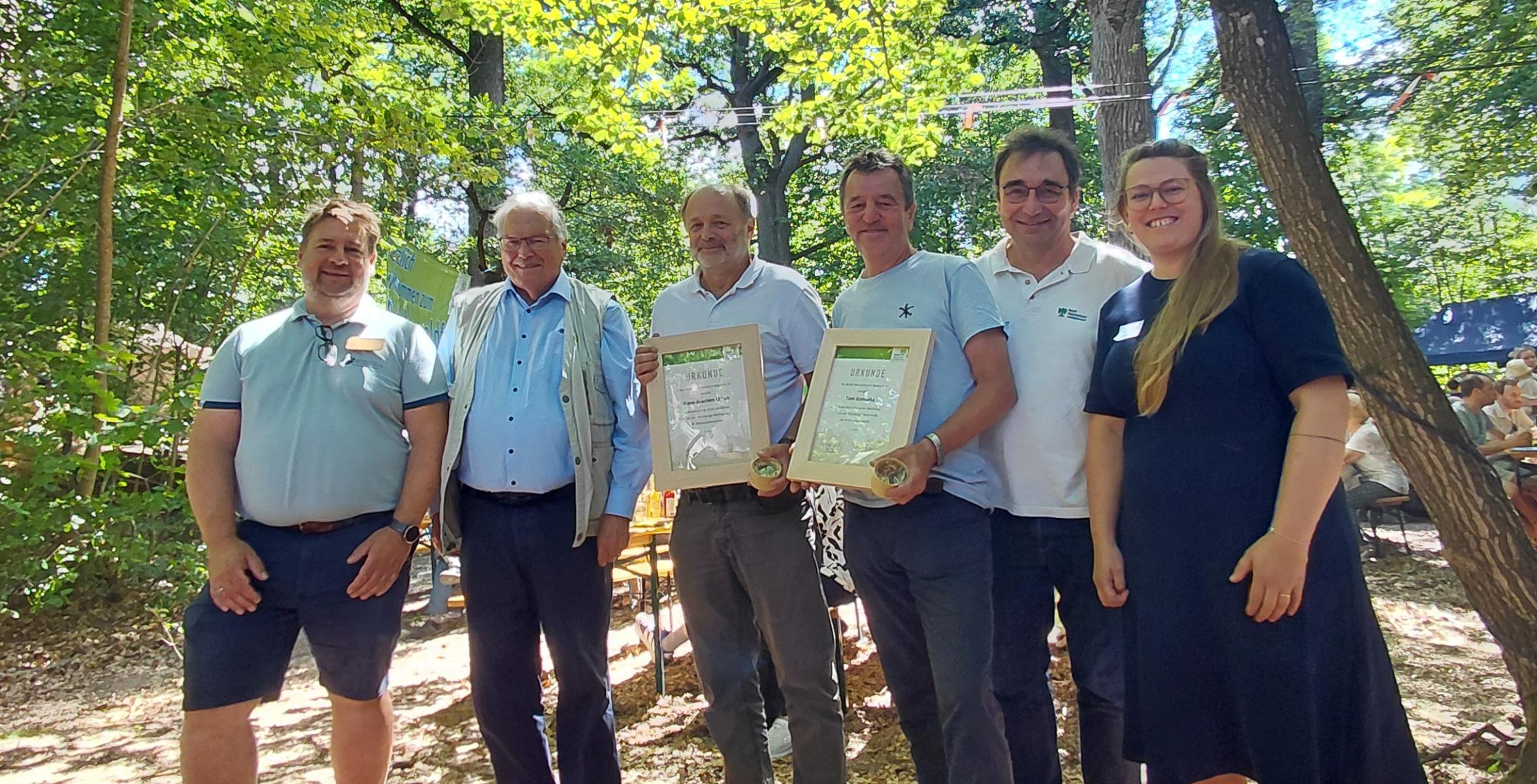 Reichswaldmedaille für Achim Ulrich