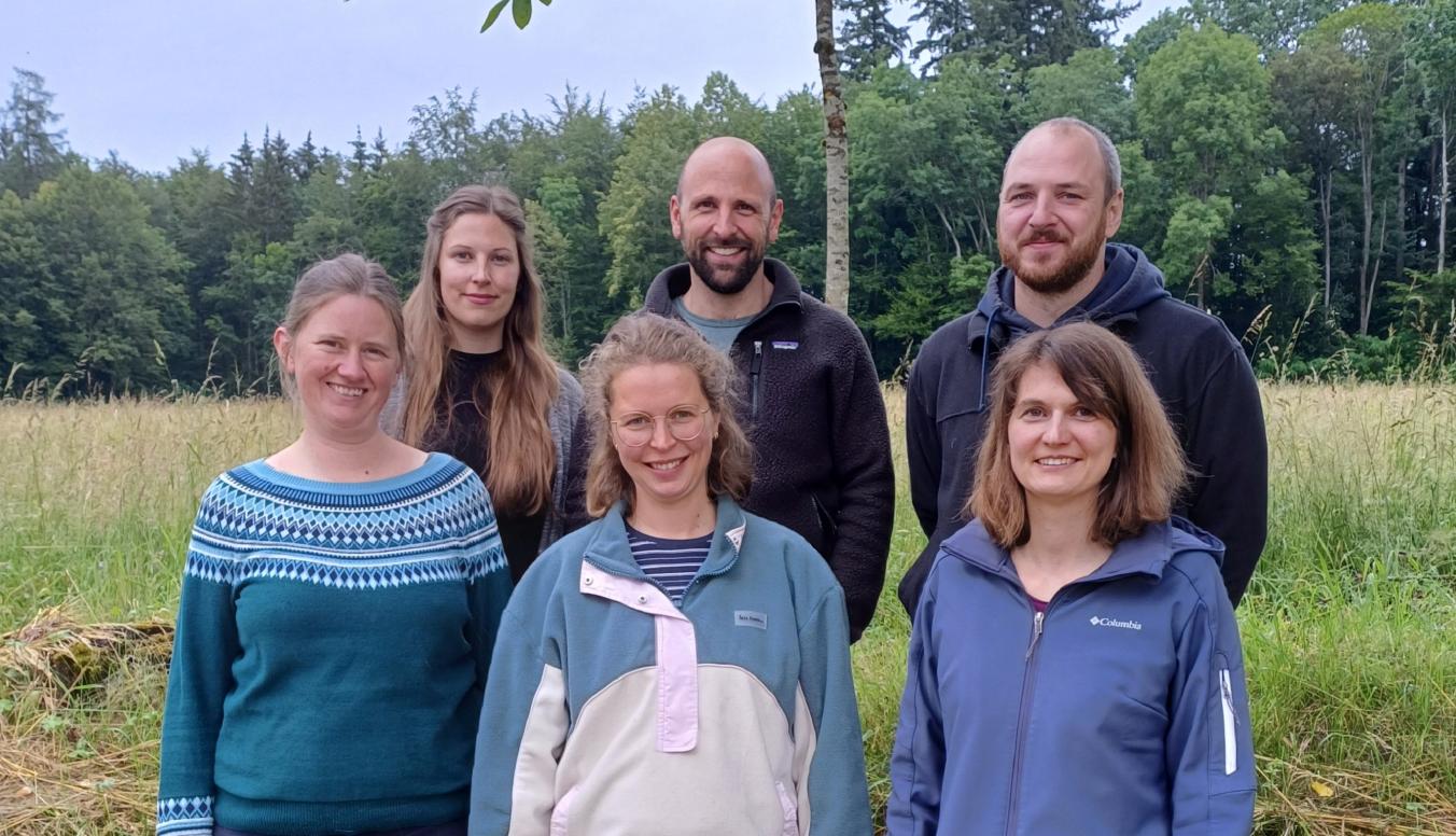 6 Personen vom Team Moore der Bayerischen Staatsforsten