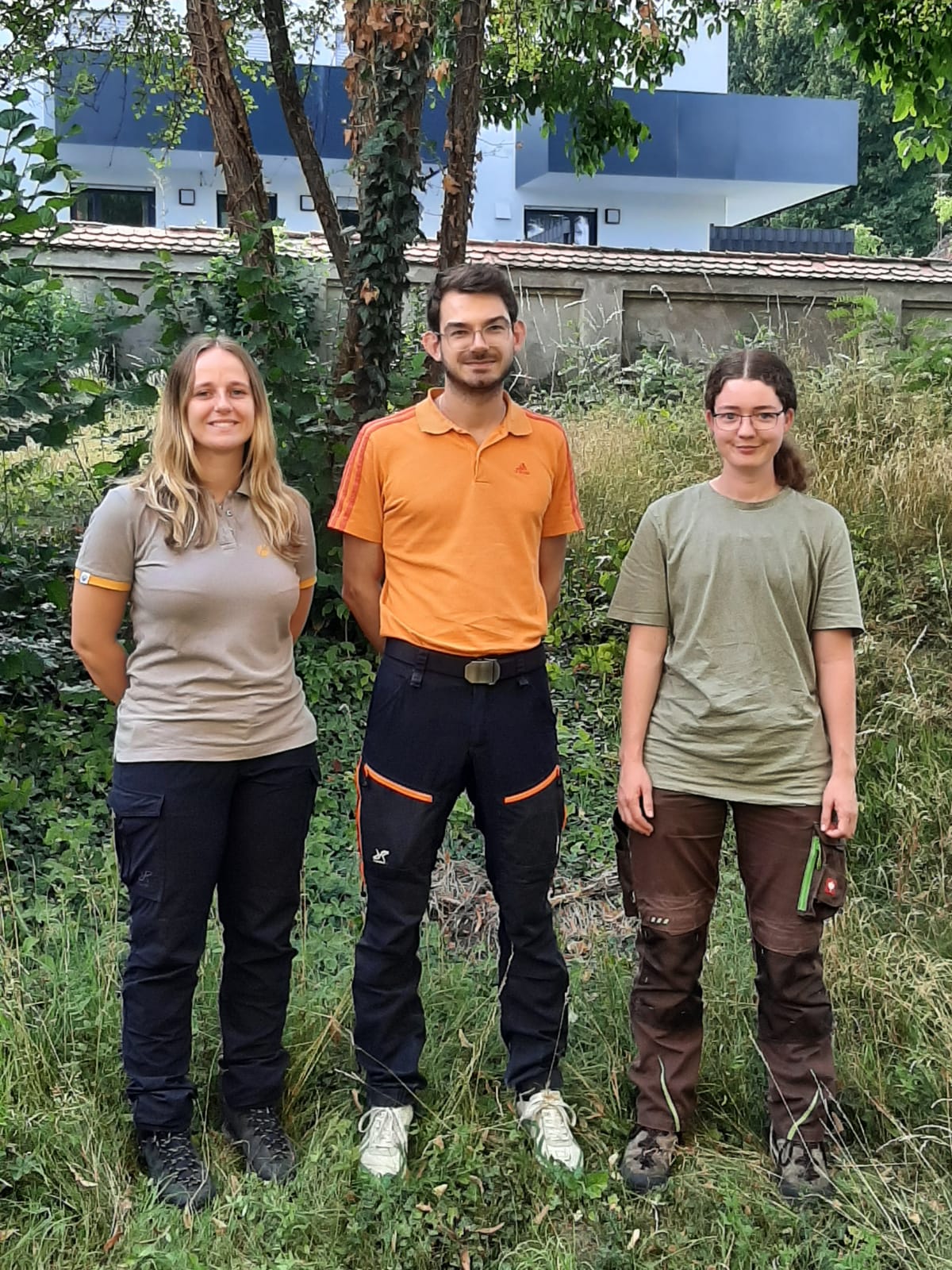 2 Frauen und ein Mann der Bayerischen Staatsforsten