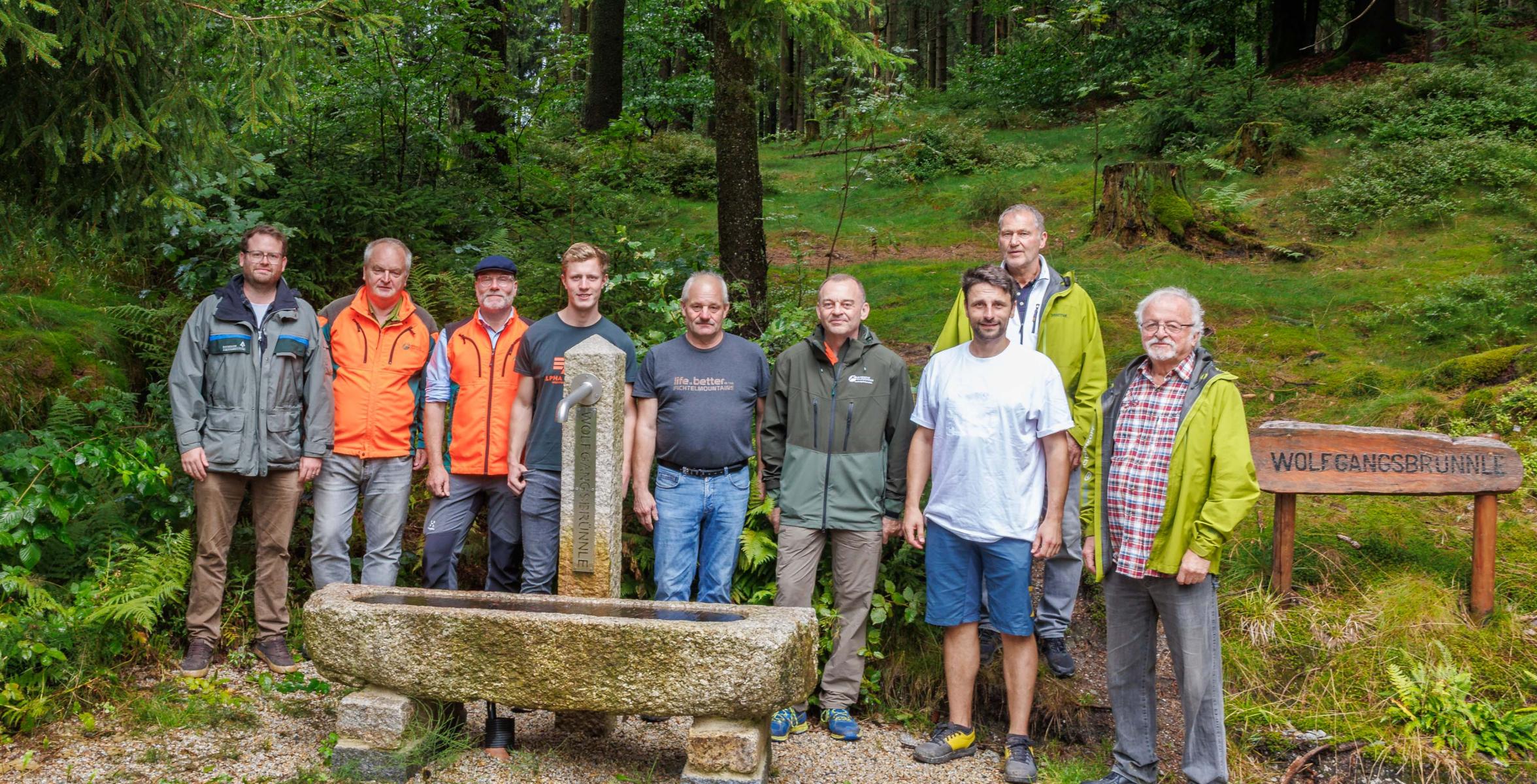 Gruppenbild Wolfgangsbrünnle