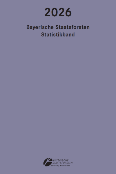 Cover des Statistikbandes, lila Hintergrund mit schwarzer Schrift